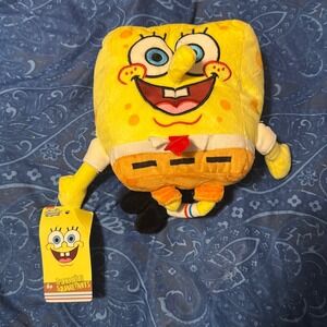 NWT Nickelodeon Spongebob Squarepants Plush Toy 2025 Viacom Licensed